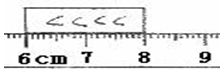 3.如图所示,这把刻度尺的分度值是1mm,所测木块的长度是2.00cm.