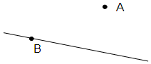 7.过a点作已知直线的平行线,过b点作已知直线的垂线.