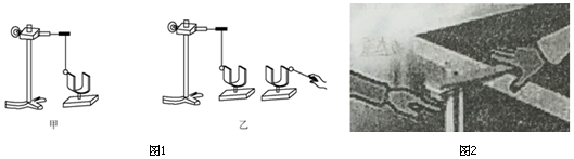 探究声音的产生"的实验装置如图甲所示,将系在细线上的乒乓球靠近音叉