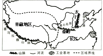 长江,黄河是中华民族的母亲河,读图回答问题.