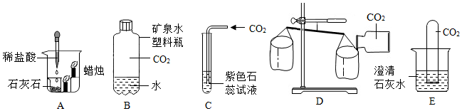 上面的后熄灭.由此说明二氧化碳