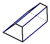 题目详情  解答:解:由三视图可知:该几何体是一个横放的直四棱柱,高为