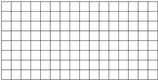 在下面的方格图(每小格表示1平方厘米)上设计一个多边形图案,并算出它