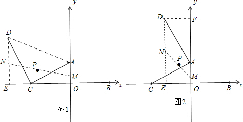 -0.5x+1与x轴.y轴分别交于点B.A.点C与点