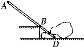 2m.cd=0.1m.撬棒在c处受到石头压力为2000n.欲撬动石头.