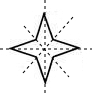 如图所示的四角星图形是轴对称图形它们共有对称轴条
