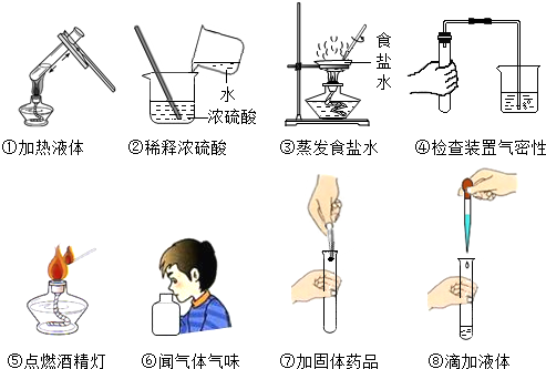 规范的实验操作是实验成功的重要保证下列化学实验操作中正确的只有