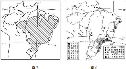 中国人口分布图_读巴西人口分布图