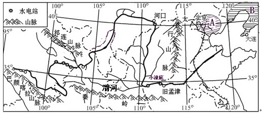 (5)图中a,b两工业基地的名称分别是京津唐地区和辽中南地区,它们能图片