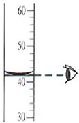 (1)如图所示.量筒内液体的读数为 (2)一同学平视量筒内液体体积为25mL.他倒出一部分液体后.俯视读数为11mL.则他倒出的实际液体体积 (填“大于 “小于 或“等于 )14mL. 题目和参考答案-