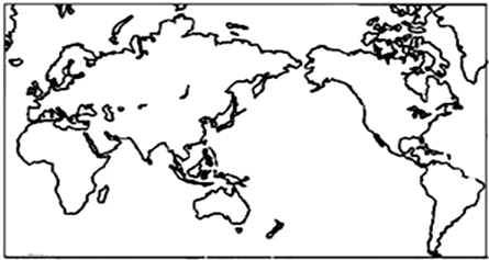 读部分世界地图完成下列问题