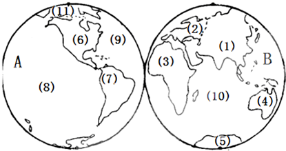 完成下列各题.(1)全球共有 大板块.