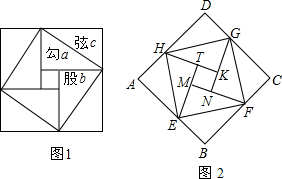 我国汉代数学家赵爽为了证明勾股定理创制了一幅弦图图1后人称其为