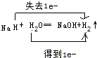 (5)氢和钠形成氢化钠,是离子化合物,钠失去一个电子,氢得到一个电子