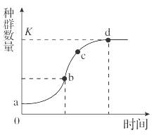 如图表示某种鱼类在有环境阻力条件下的种群增长曲线,下列相关叙述中