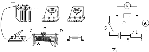 (2)根据你的接法滑动变阻器接入电路时滑片应在最 端(3)小明