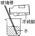 稀释浓硫酸