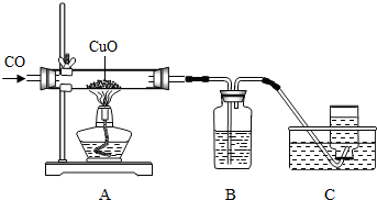 下列装置是一种改进的用一氧化碳还原氧化铜的实验装置