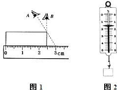 (1)图1中,用刻度尺测长度,读数时视线正确的是______(选填"a"或"b")