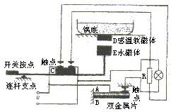 图为一种电饭煲的工作原理图.