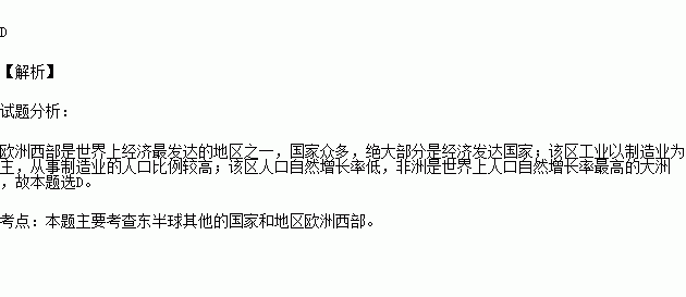 非洲哪个人口增长率高_广东惠能中学高三第四次月考试卷文科综合试题(3)