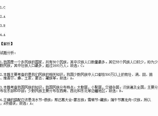 我国的各民族人口分布呈现_我国各民族分布图片