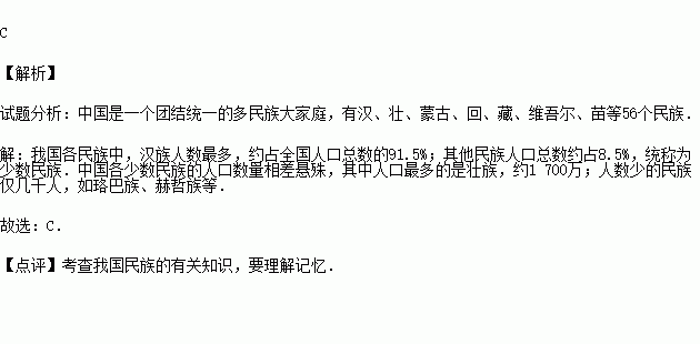 中国有哪些民族人口最多_民族乐器有哪些