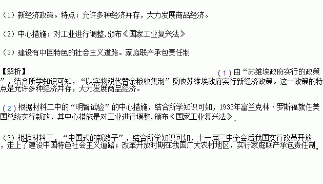 1921年苏联经济的发展_苏联的新经济政策(2)