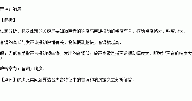 "低.有时指音调.有时指响度.含义不是唯一的.