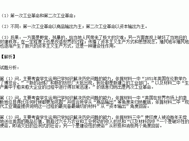 1851英国的经济地位_自1851年英国伦敦举办第一届世博会以来.世博会因其发展迅速而享有 ...