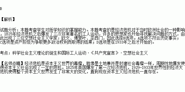 1825年经济危机_1825年英国经济危机(3)