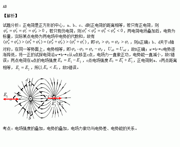 电势能先增大后减小 题目 如图所示,在x轴上固定两个等量异种点电荷 q