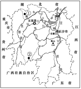 ⑹. 近年来,湖南省以建设两型社会为目标.