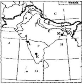 读"印度及其邻国相互位置略图",填空.(18分)