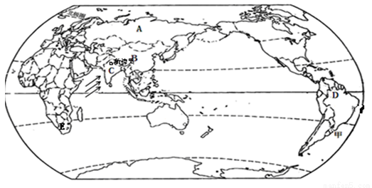 下列地点不属于亚洲与其他洲分界线的是A.乌拉