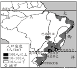中国人口分布图_巴西人口分布图