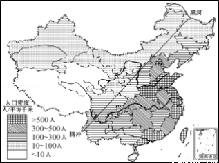 我国著名人口分界线_6 我国著名的人口地理分界线是从 -初中地理 试题列表 第