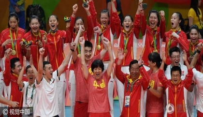 016年里约奥运会女排比赛.中国女排在小组赛输