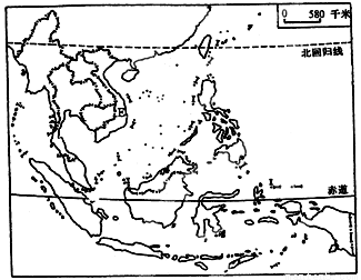 读东南亚地图,回答下列问题