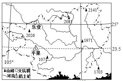阅读材料,完成下列问题. 材料一:广西壮族自治区主要河流分布图