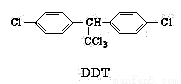 高中化学 题目详情ddt是人类合成得到的第一种有机农药,它的结构简式