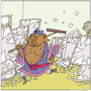 近年来.美国一直在防止核扩散.遏制伊斯兰极端