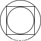 一个正方形同时外切和内接于两个同心圆,当小圆的半径为r时,大圆的