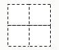 只用没有刻度的直尺在这个"田字格 中最多可以作出以格点为端点.