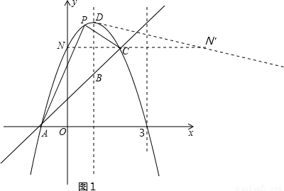 解(1)由抛物线y-x bx c过点a-1,0)及c(2,3)得