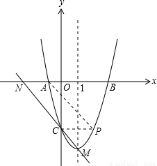 y轴交于C点.且经过点.对称轴是直线x=1.顶点是