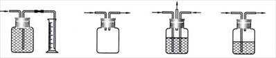 有人称广口瓶为气体实验的"万能瓶,是因为它可以配合玻璃管和其它