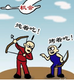 仔细观察漫画.领会深刻寓意.完成作文. 自选角度