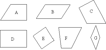 请从下列图形中找出平行四边形
