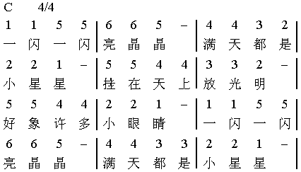 唱一唱,请音乐老师教教你们,然后和同学一边唱,一边跳.